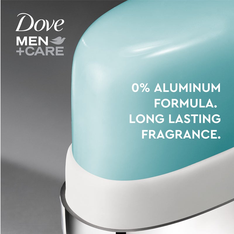 Dove Men+Care مجموعة مزيل العرق القابلة لإعادة التعبئة من دوف للرجال + العناية 0% ألمنيوم لمسة نظيفة خالية من الألمنيوم 1.13 أونصة - Image 4