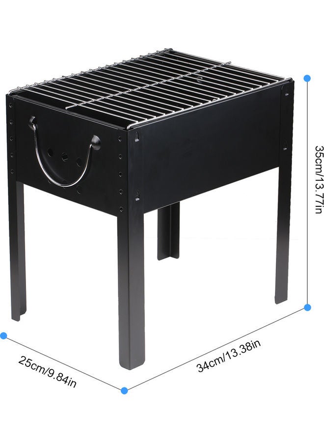 إسكدنيا شواية فحم محمولة لون أسود - Image 3