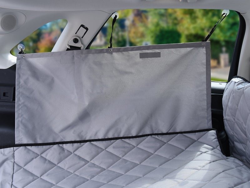 Jumbl Cargo Liner for SUV's and Cars, Waterproof Material, Non Slip Backing, with Side Walls Protectors, Extra Bumper Flap Protector, Large Size - Universal Fit - Image 2