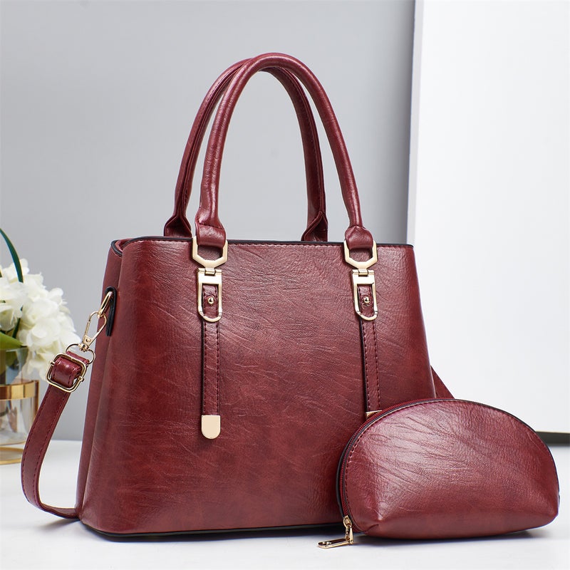 Factory Retro Women'S Bag All-Match Middle-Aged Mother Shoulder Crossbody Bag Handbag Women'S New Fashion Letter Bag - Image 5