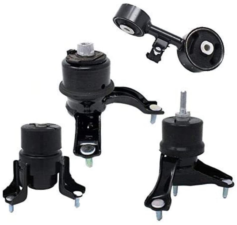 ENA Engine Motor and Trans Mount Set of 4 Compatible with Toyota 2002 2003 2004 2005 2006 Camry 24L Auto Trans Replacement for A4203 A4211 A4204 A4207 9211 9212 9148 9165