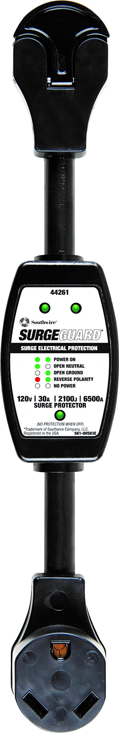 Southwire Surge Guard 44261 Entry Level 30 Amp Portable RV Surge Protector