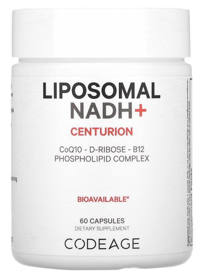 Codeage Liposomal NADH+ Centurion 60 Capsules