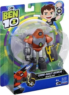 BEN 10 Action Figures Omni Naut Armor Heatblast  - Image 3