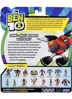 BEN 10 Action Figures Omni Naut Armor Heatblast  - Image 4