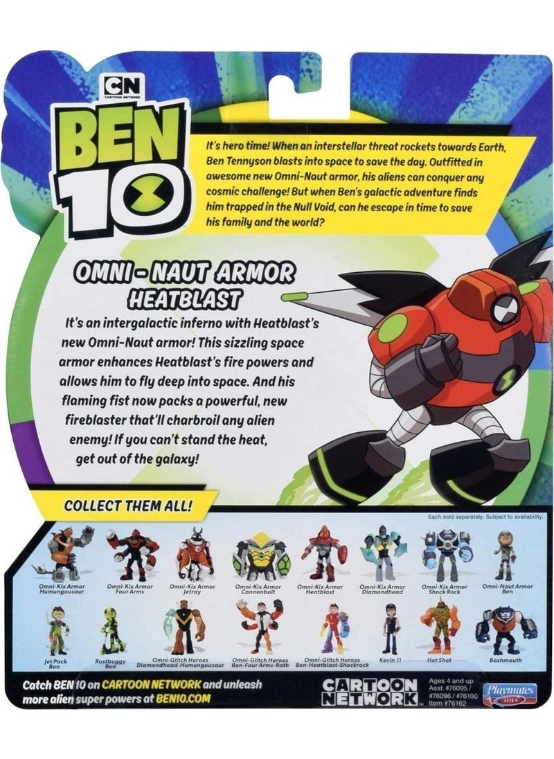 BEN 10 - Action Figures Omni Naut Armor Heatblast - Image 1