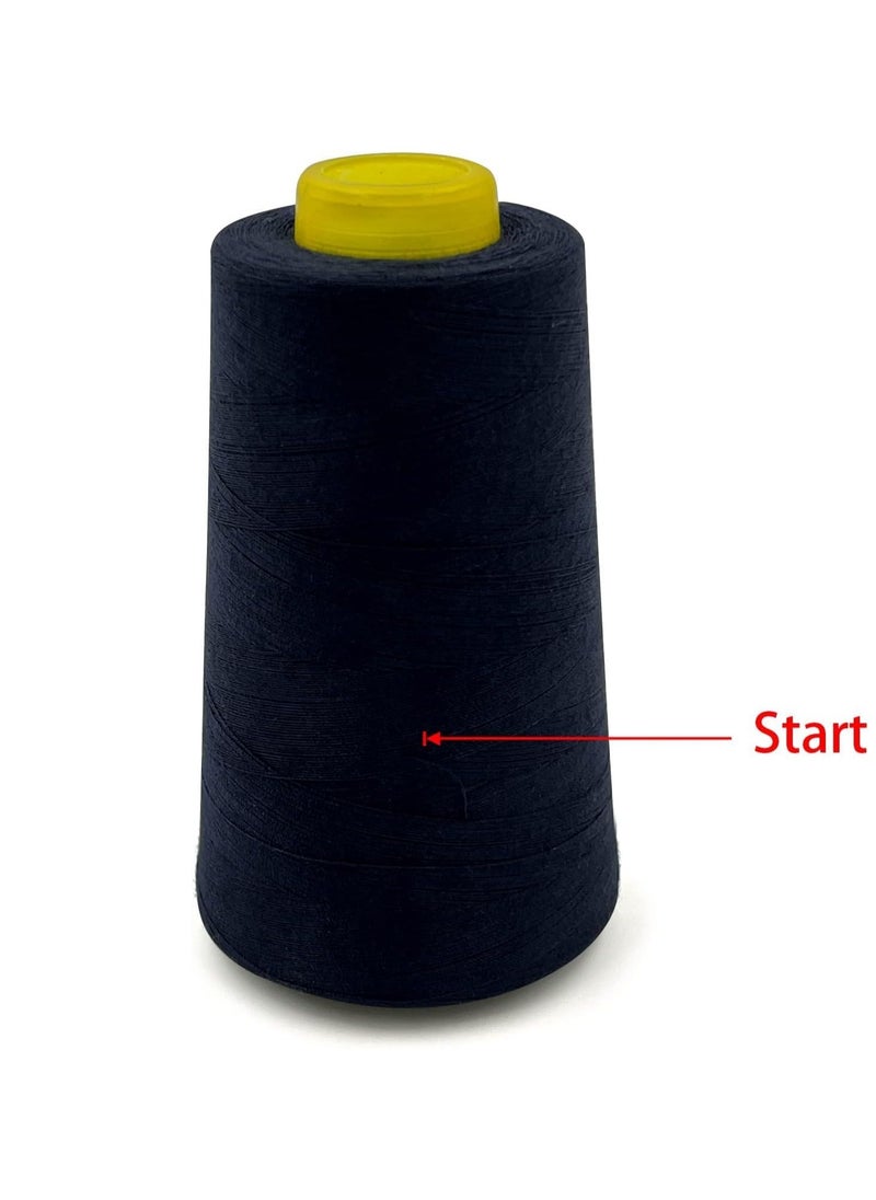 Estelle - e estelle Roll Polyester Thread, Heavy Duty Thread, 5000Yard/Reel, Nylon Sewing Thread for Weaves,  Hair weaving, Upholstery, Outdoor Market, Drapery, Leather, Beading, Crafts - Image 1