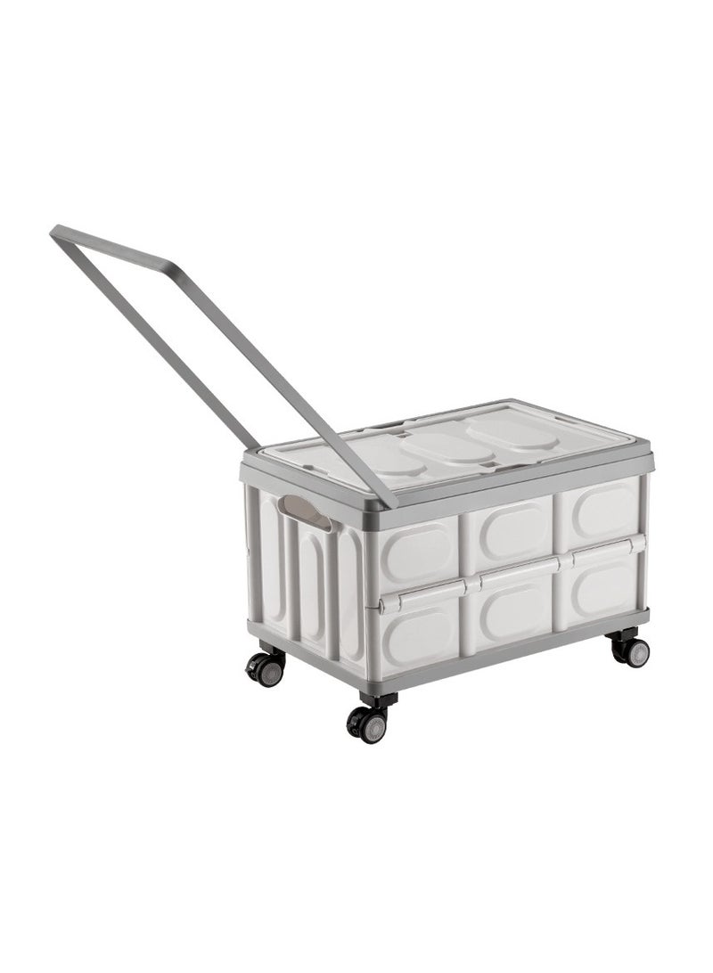 Generic Outdoor camping storage box, folding suitcase, camping locker, car trunk organizer, picnic storage box - Image 1