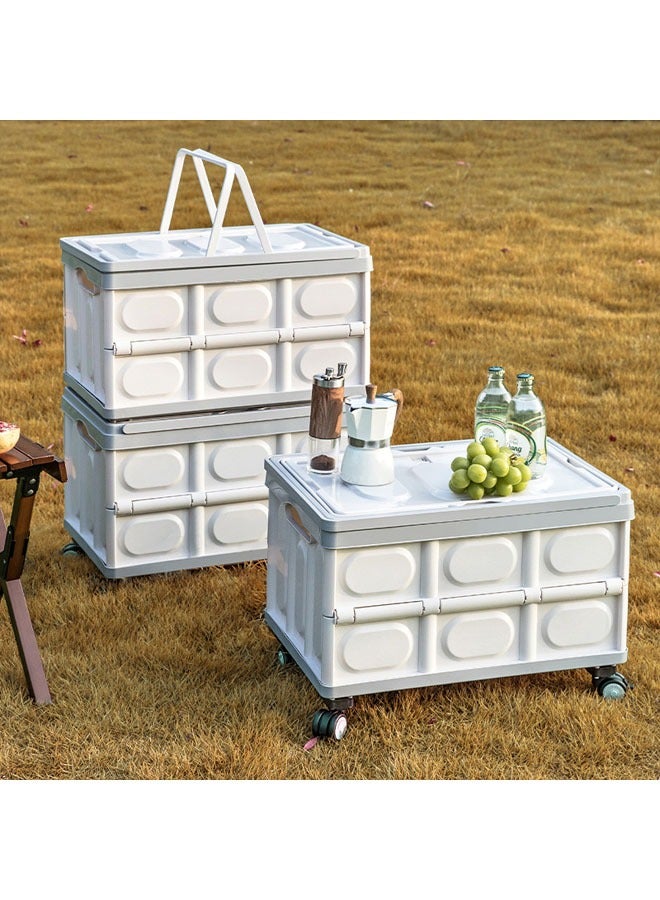 Generic Outdoor camping storage box, folding suitcase, camping locker, car trunk organizer, picnic storage box - Image 4