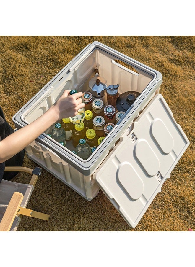 Generic Outdoor camping storage box, folding suitcase, camping locker, car trunk organizer, picnic storage box - Image 2