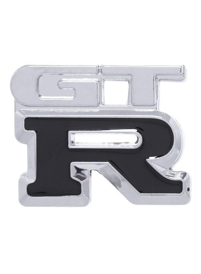 NIBEMINENT GTR Car Emblem Sticker 2.36 x 2.56inch
