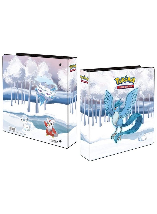 Ultra PRO - Pokémon Gallery Series Frosted Forest 2" Album - 3 Ring Binder Perfect for Protecting Large Card Collection for Collectible Trading Cards, Gaming Cards, Pairs well With 9 Pocket Pages