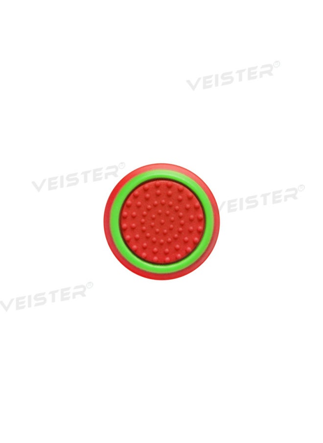 Generic Ps5/ps4 Controller Joystick Cap Switch/xbox Joystick Cap Switch Pro Controller Button Accessories For Gaming Consoles-Product Color:Red Background Green Circle 07  - Image 1