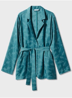 Youth Leaf Print Jacket