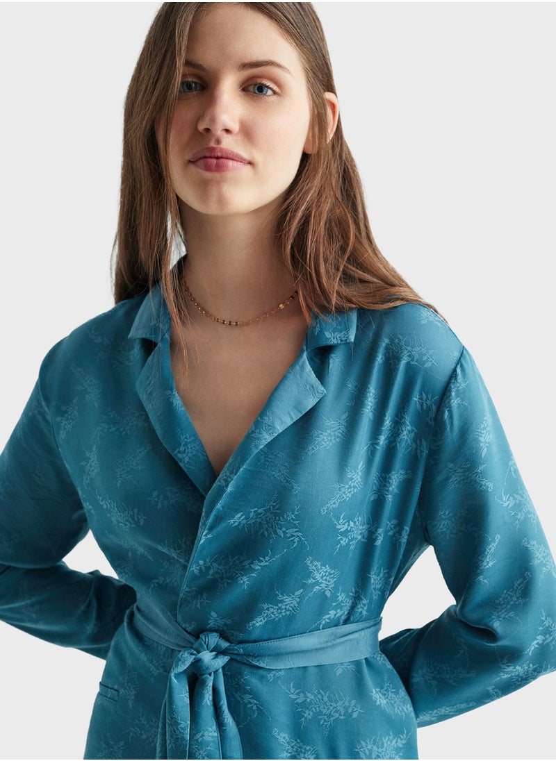 MANGO - Youth Leaf Print Jacket - Image 1