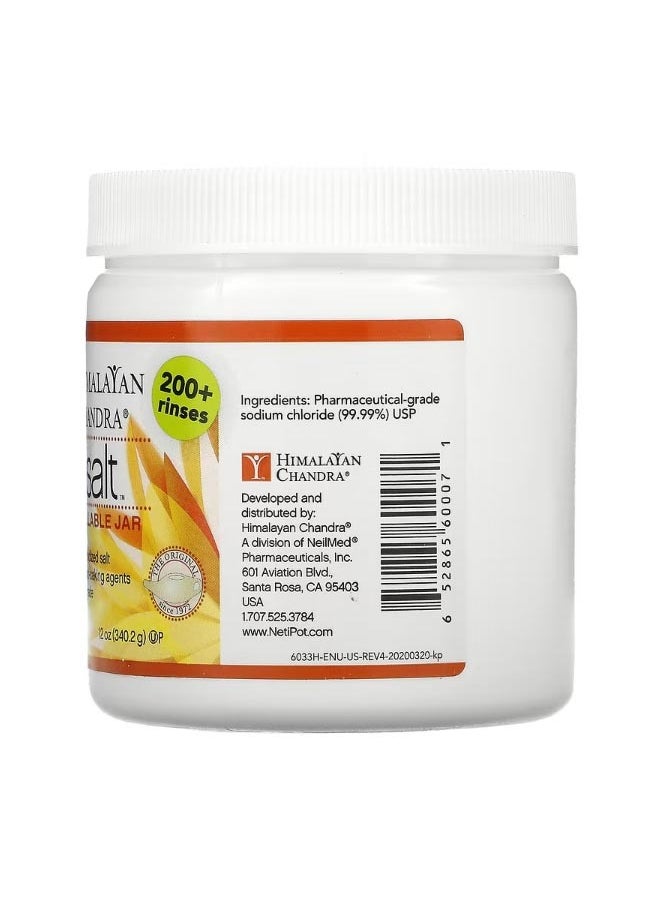Himalayan Chandra Neti Salt Eco Refillable Jar 12 oz 340.2 g  - Image 2