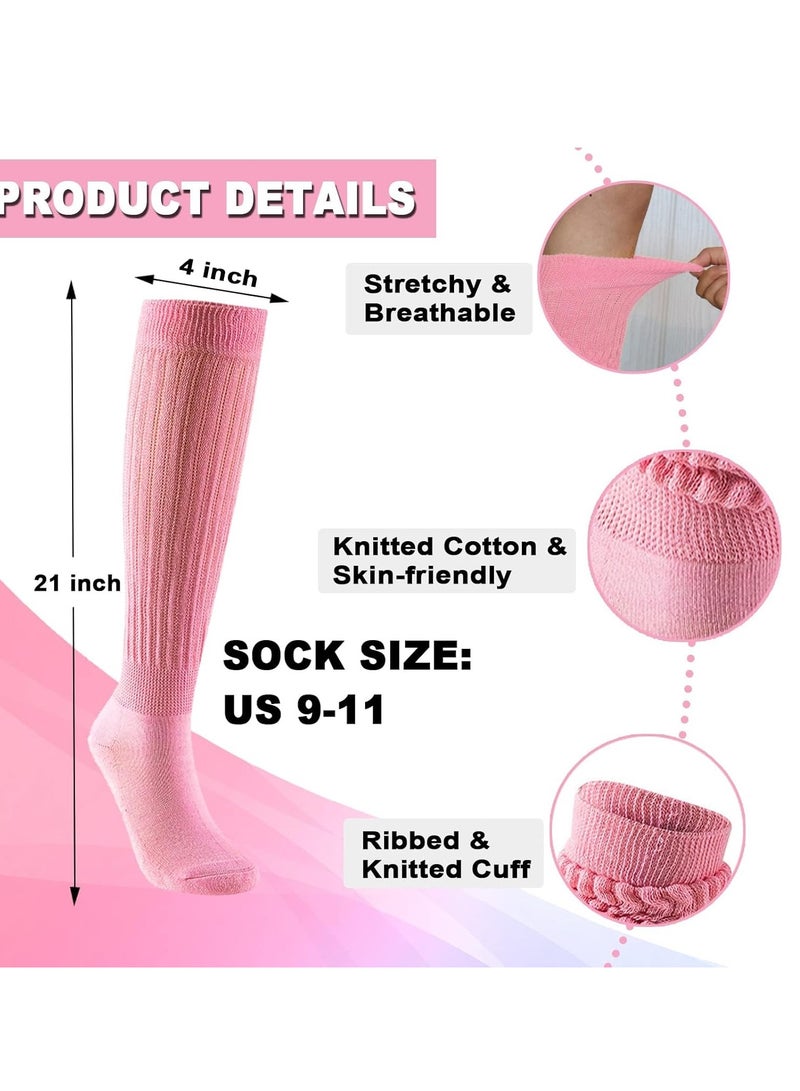 Barakah Slouch Socks Women Scrunch Sock Knee High Slouchy for Size 6-11 - Image 5