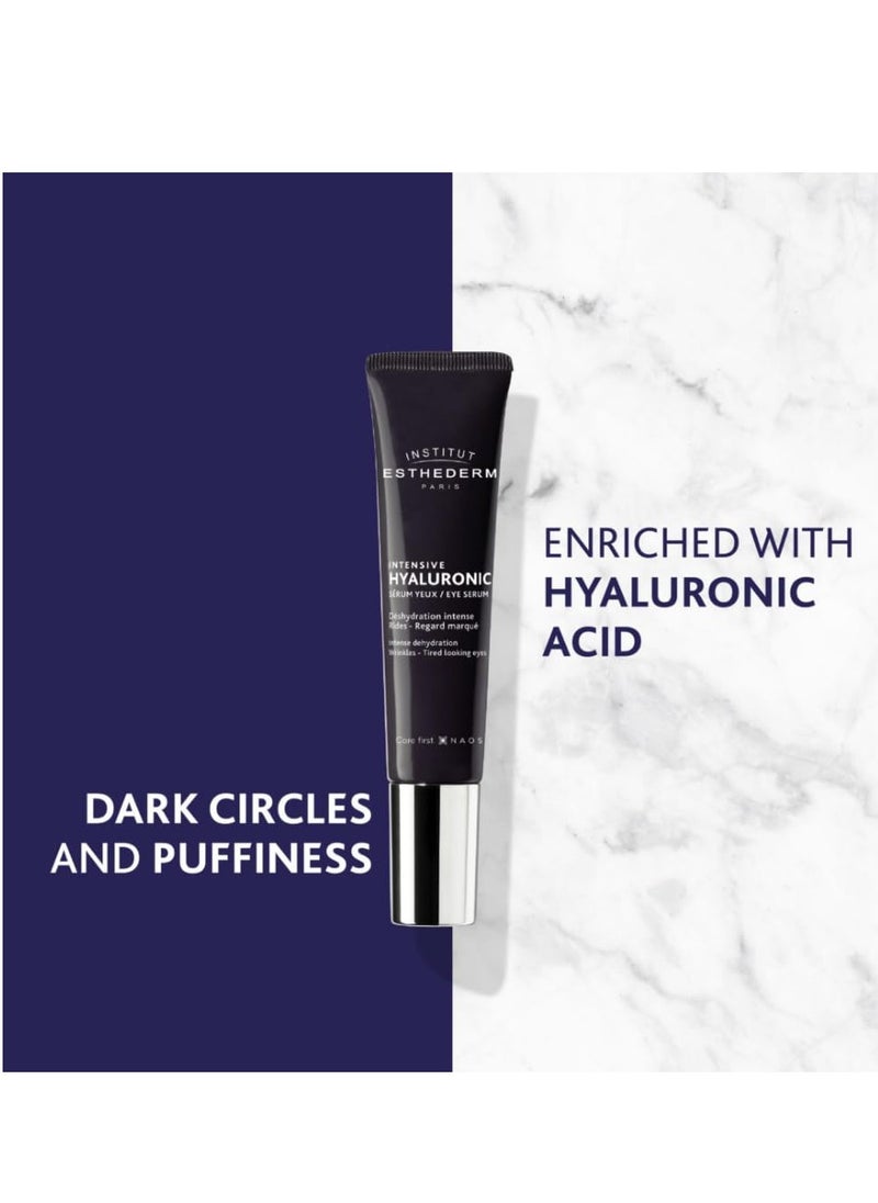 INSTITUT ESTHEDERM Institut Esthederm - Intensive Hyaluronic Eye Contour Serum - Triple Action - Visible Sign of Fatigue  - Image 4