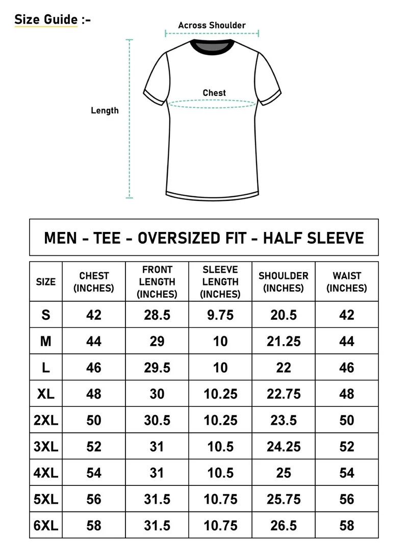 bewakoof  Men's Ginger Root Brown Intelligence Typography Oversized T-shirt for Men | Best Price UAE