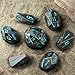 FONVGOGO Dungeons and Dragon Dice of 7 Metal Dice Set D and D Polyhedral DND Dice Set with Cardboard Box Unique Cool Stonehenge Theme RPG Dice for Role Playing Games Gifts Blue - Image 4