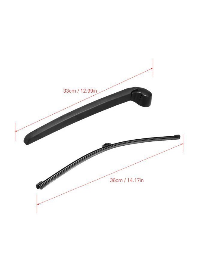NIBEMINENT Rear Windshield Wiper Arm & Blade Replacement Kit  - Image 2