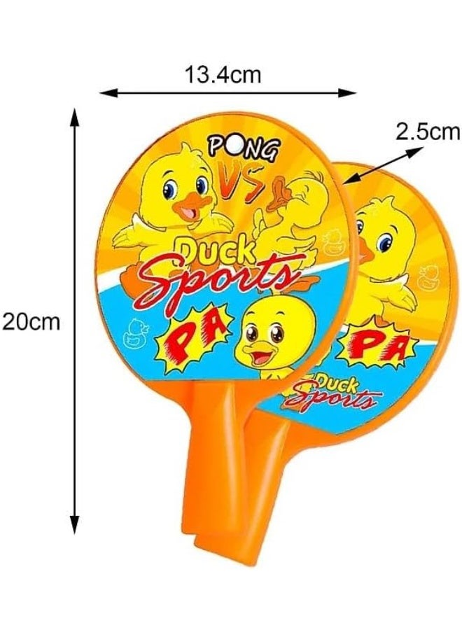 Duck Sports Ping Pong Toy Set for Kids – Racket & Ball Training Game - Image 3