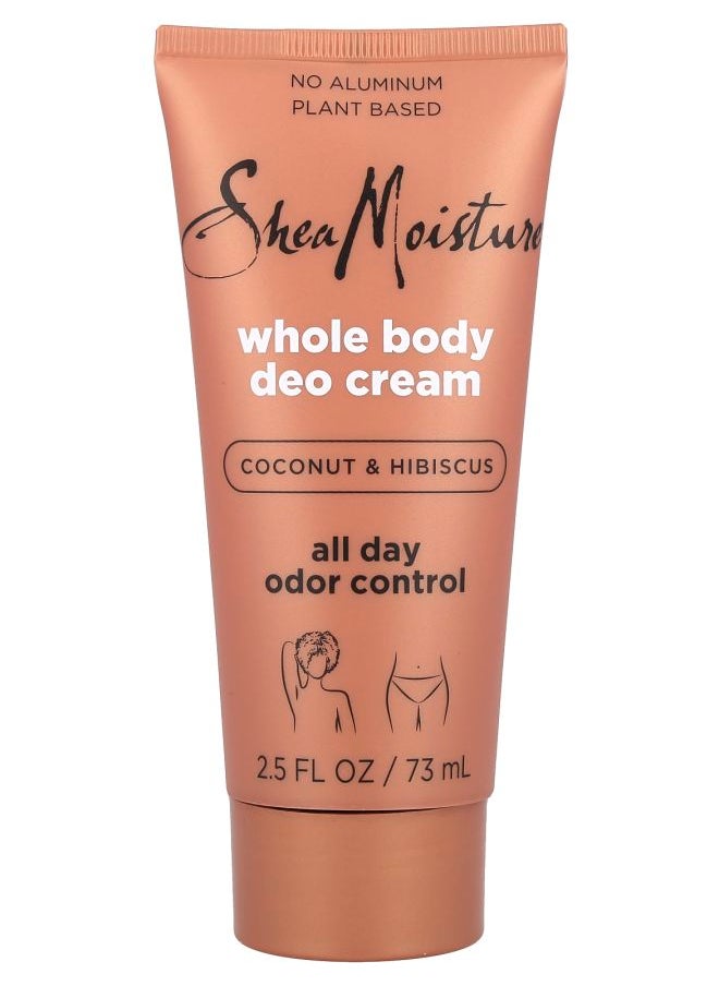 Whole Body Deo Cream Coconut & Hibiscus 2.5 fl oz (73 ml) - pzsku/Z60B9A6A78B0F6FB847CCZ/45/_/1731327047/c40b0984-57a4-4c36-a362-e982dfdd1185