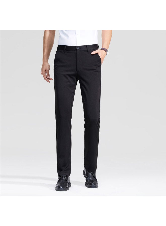 Fomoce classic Business Casual Pants - Comfortable, Breathable, Solid Color, Easy Care, Lightweight Men's Casual Trousers - Image 3