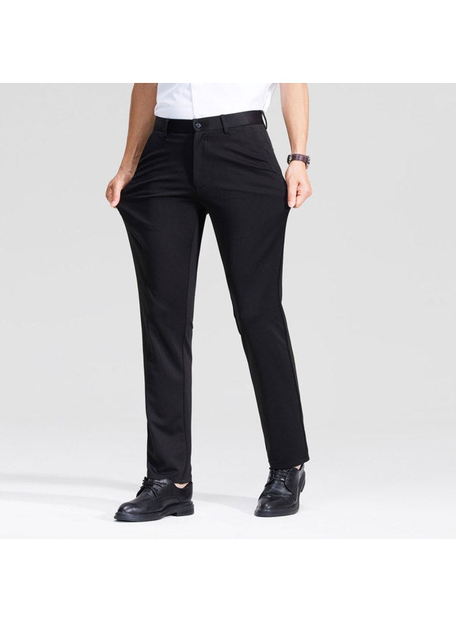 Fomoce classic Business Casual Pants - Comfortable, Breathable, Solid Color, Easy Care, Lightweight Men's Casual Trousers - Image 5