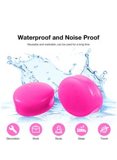SYOSI 18 Pairs Ear Plugs for Sleeping Soft Reusable Moldable Silicone Earplugs Noise Cancelling Earplugs Sound Blocking Ear Plugs with Case for Swimming  - Image 3