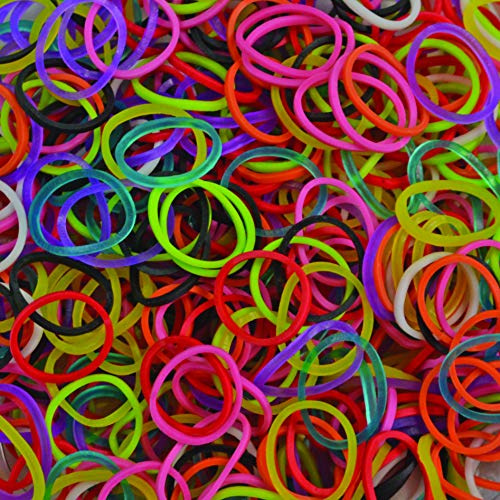 Rainbow Loom® Mix Rubber Bands with 24 C-Clips (600 Count) - Image 2