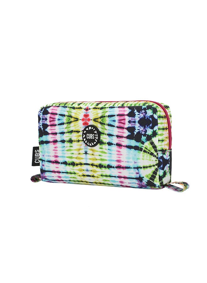 CUBS Tie Dyed Waterproof pencil case pouch with zip closure - Image 2