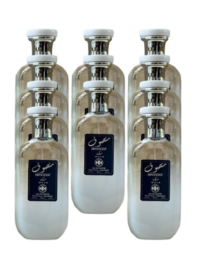 Smile 11 Pieces Mansoof Musk Perfume For Men 100ml EDT - Image 1