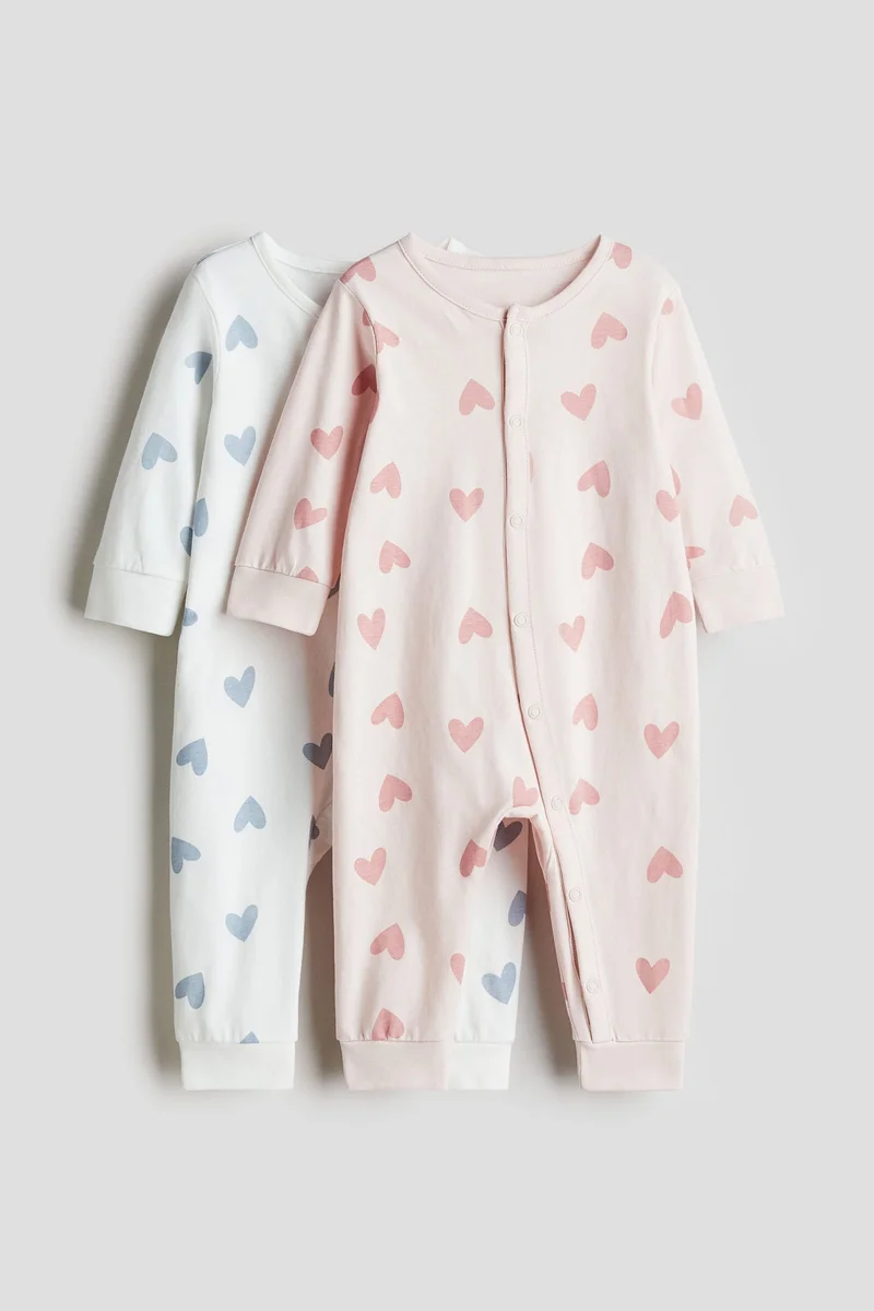 اتش اند ام 2-pack patterned cotton pyjamas