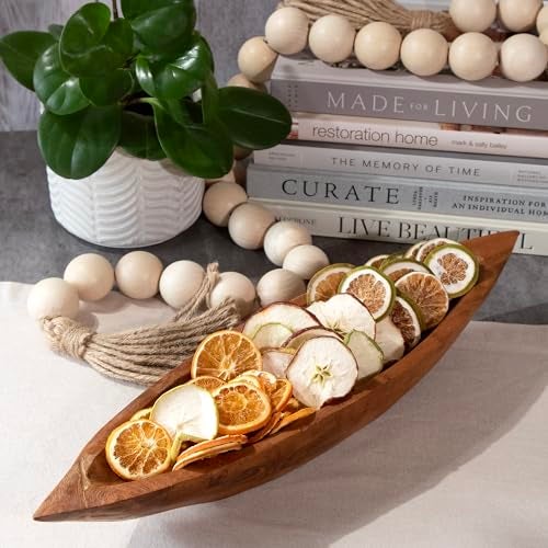 ANDALUCA Natural Vase & Bowl Fillers | Dried Orange, Apple & Citrus Slices| Home Decor (Fruit Slices) - Image 5