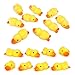 JIAHO 9 Pcs Duck Mochi Squishy Toys for Kids Party Favors Mini Kawaii Mochi Squishies Duck Squishy Stress Ball Fidget Toys Bulk for Kids Prizes Easter Basket Stuffers Small Mochis Squishy Animals Toys - Image 2