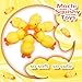 JIAHO 9 Pcs Duck Mochi Squishy Toys for Kids Party Favors Mini Kawaii Mochi Squishies Duck Squishy Stress Ball Fidget Toys Bulk for Kids Prizes Easter Basket Stuffers Small Mochis Squishy Animals Toys - Image 4
