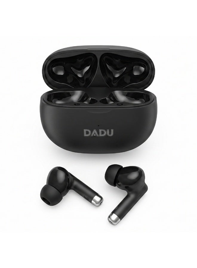 دادو سماعات DT-038 لاسلكية – بلوتوث 5.3 – صوت Hi-Fi – تقنية ENC – تشغيل حتى 8 ساعات – شحن USB-C – سماعات ستيريو - Image 3