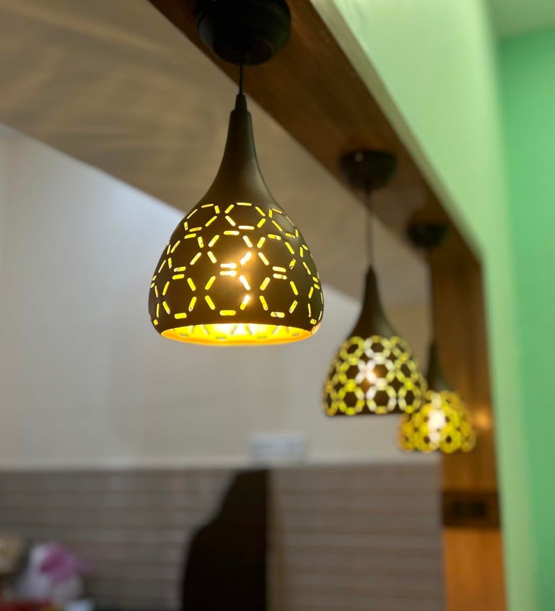 Lyse Decor Hanging Lights for Living Room, Hanging Pendant Lights for Ceiling, Pendant Lights for Balcony and Kitchen Counter and Home Decoration (Pack of 1) - Image 4