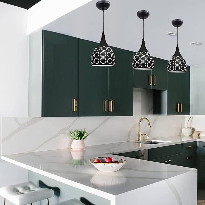 Lyse Decor Hanging Lights for Living Room, Hanging Pendant Lights for Ceiling, Pendant Lights for Balcony and Kitchen Counter and Home Decoration (Pack of 1) - Image 2