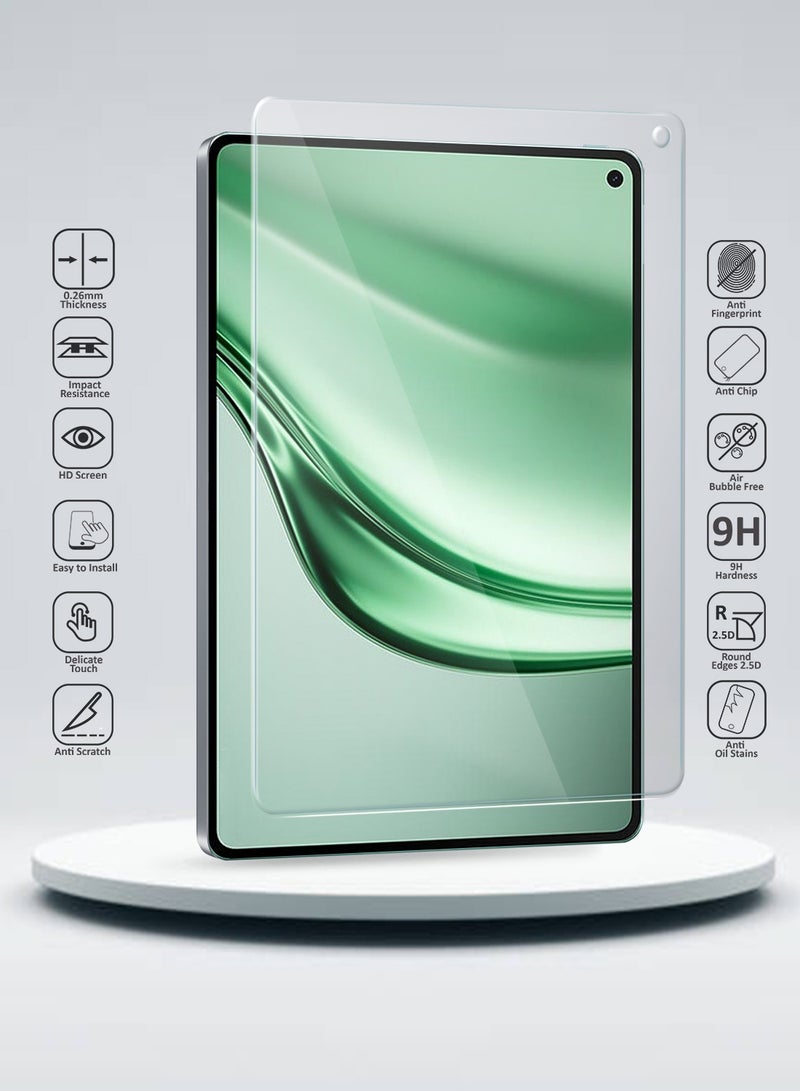 Wtech Huawei MatePad Mini 5G 2025 (8.8 inch) WTech Premium Series Curved Edges Full Cover Tempered Glass Tablet Screen Protector (TSGPCN) - Clear - Image 2