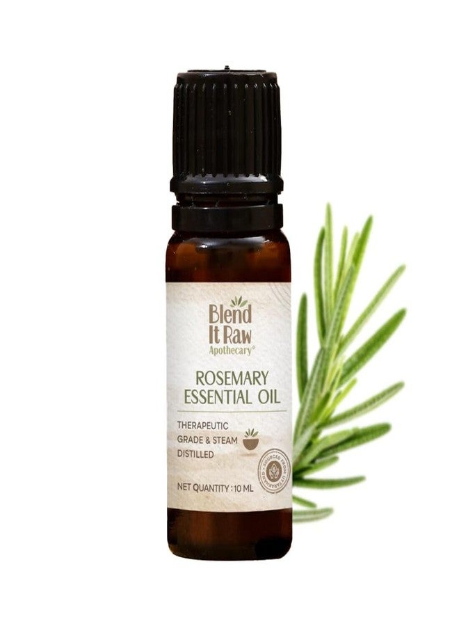 Blend It Raw Apothecary مزيج من زيوت إكليل الجبل والخزامى العطرية من بليند إت رو، ١٠ مل لكل منهما | لنمو الشعر والعلاج العطري | درجة علاجية ومقطرة بالبخار للعلاج العطري والعناية بالبشرة - Image 3