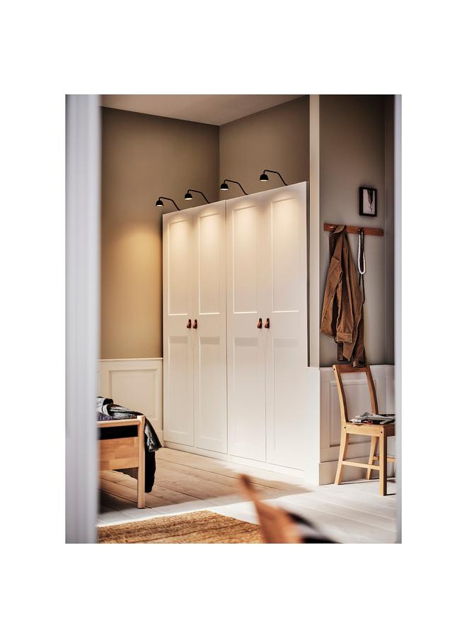 زبون إضاءة الخزانة، باللون الأسود/قابلة للتعتيم - Image 2