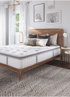 Serta Premier 30 CM Hybrid Pocket Spring King Size Mattress 180x200 with Micro Support Cool Gel Memory Foam, Pressure Relieving, Low Motion Transfer, King Mattress in a Box  - Image 1