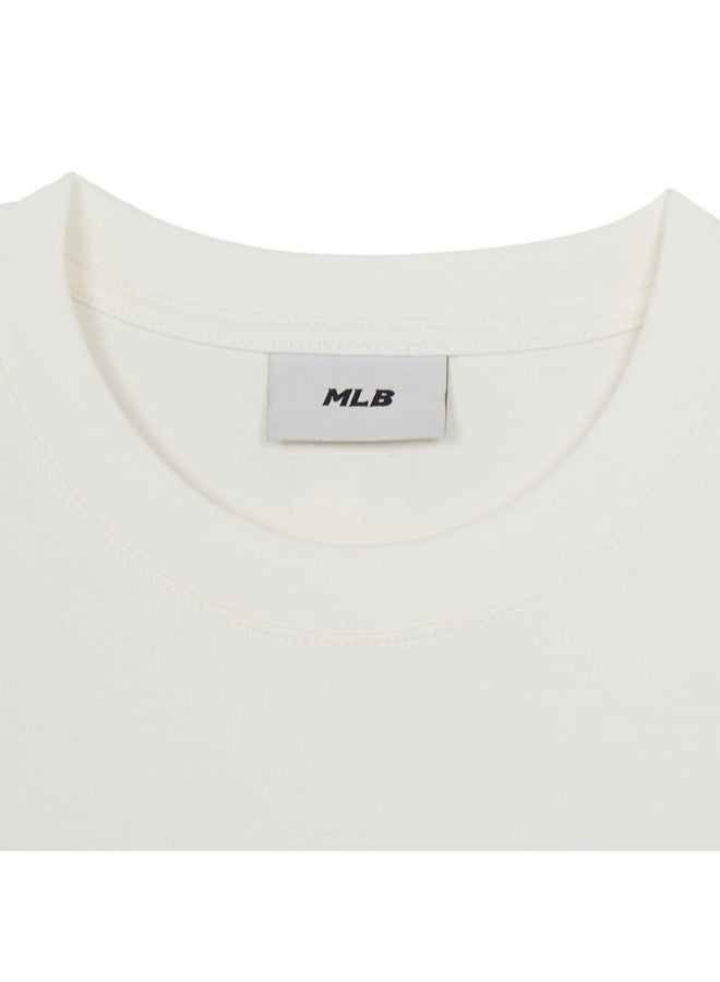 Mlb Uni Short Sleeve Back Logo Sun Protection Sports Casual T-shirt 26 New 3atsm0663-50crs-s - Image 2