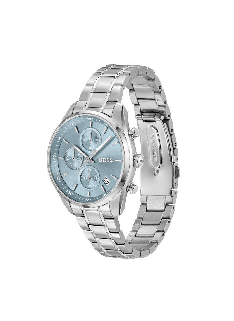 HUGO BOSS HUGO BOSS WATCH ROUND CHRONOGRAPH WOMEN'S BLUE MOTHER OF PEARL CASE WATCH - 1502767  - Image 1