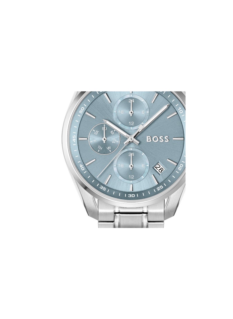 HUGO BOSS HUGO BOSS WATCH ROUND CHRONOGRAPH WOMEN'S BLUE MOTHER OF PEARL CASE WATCH - 1502767  - Image 4
