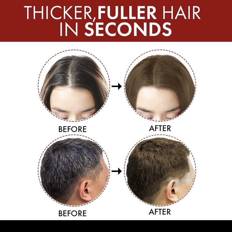 Jerome Russell Odysseus Spray-On Hair Color Thickener 3.5 Oz - Medium Brown - Image 5