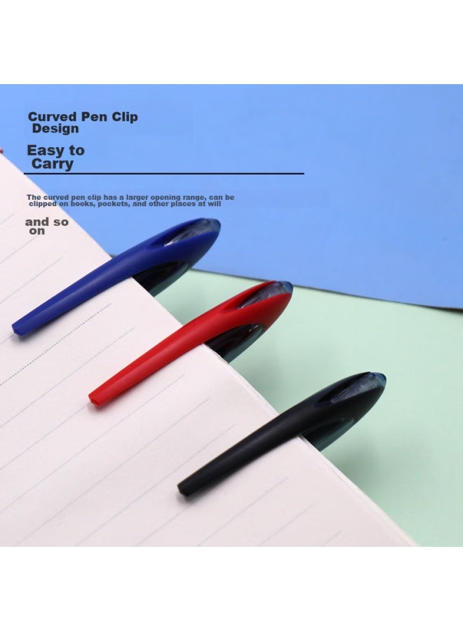 يوني Uni Mitsubishi Uni-ball Air High-tech Black Gel Pen 0.5mm قلم توقيع Business Direct Liquid Pen قلم طالب أنيق Exam Pen Uba-188m 12 Pack - Image 2