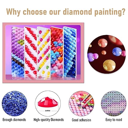 RANUR 5D Butterfly Diamond Painting Kit, Home Wall Decor, Diamond Art Kit for Kids and Adults, Stunning DIY Decor with Rhinestone, Artistic Masterpieces - Image 5